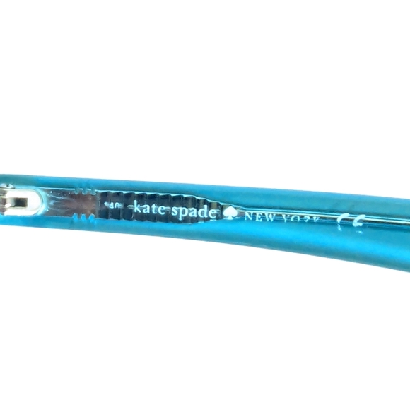 Kate Spade Eyeglasses Frames Readers ๐ Marbled Brown & Light blue Glasses - Picture 11 of 16